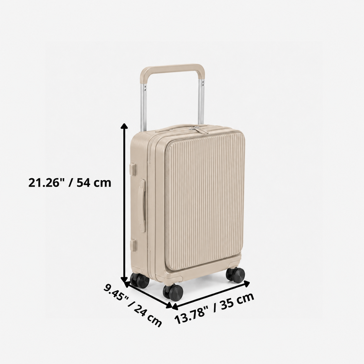 LOYORA ARCLINE CARRY ON LUGGAGE