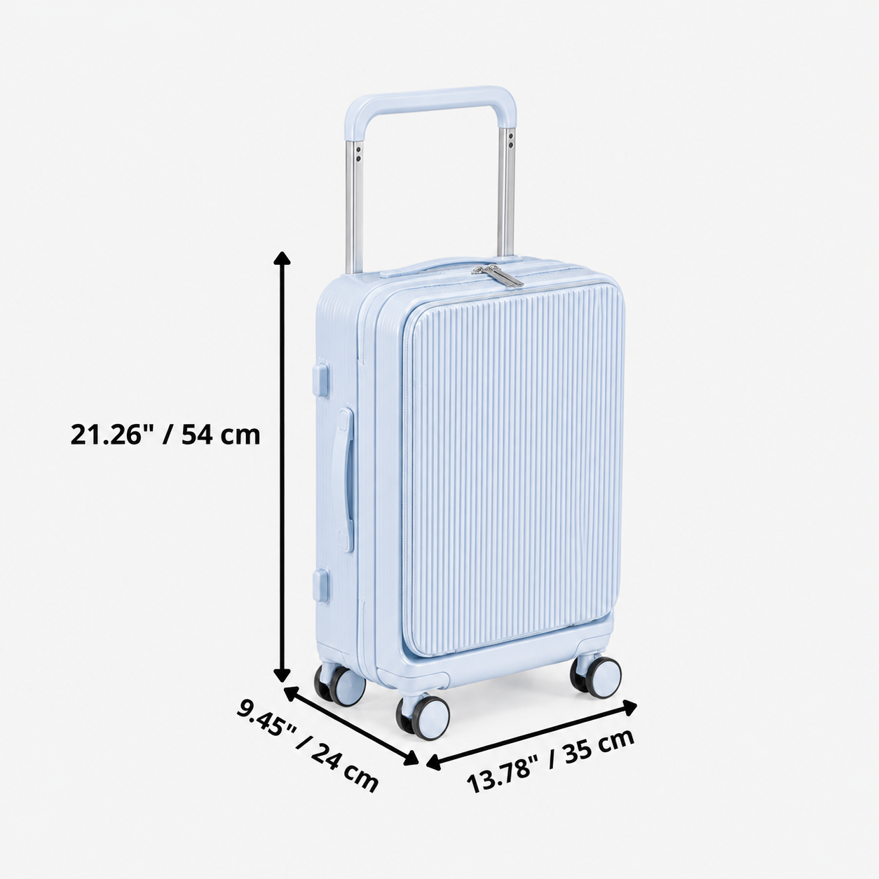 LOYORA ARCLINE CARRY ON LUGGAGE